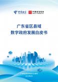 广东省区县域数字政府开展白皮书