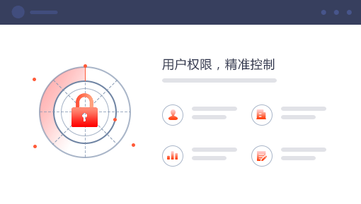企业财务分析解决方案 用户权限，精准控制